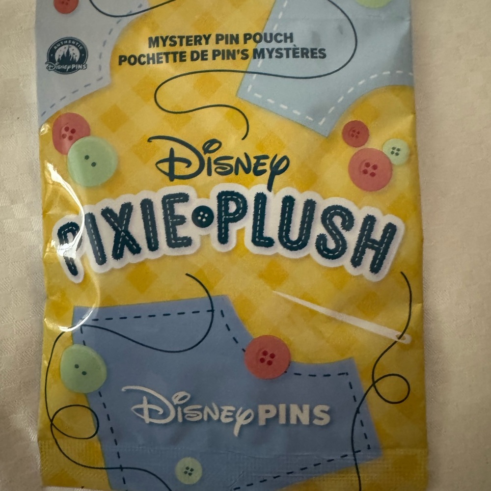 Disney Pixie Plush mystery pins